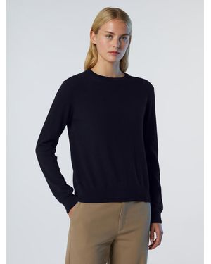 North Sails Jumper Crew-Neck Cashmere Blend - Blue