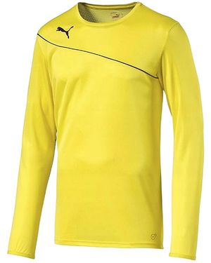 PUMA Mannen Momentta Keepersshirt Met Lange Mouwen - Geel