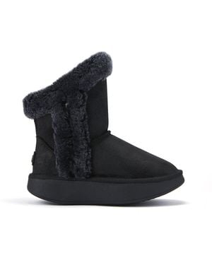Australia Luxe Penny Ankle Boots - Black