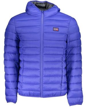 Norway 1963 Blu Poliammide Jacket - Blue