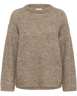 Part Two Pullover Spencerpw Baggy Fit - Bruin