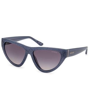 Guess Blue Resin Sunglasses