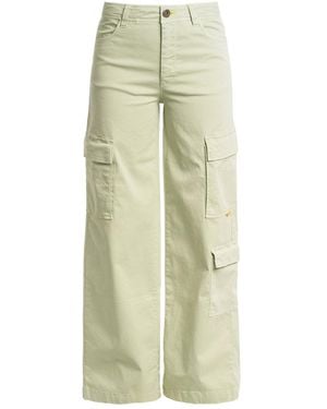 Parajumpers Lela Nile Cargo Trousers Cotton - Green