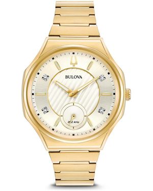 Bulova Curv Watch 97P136 Stainless Steel (Archived) - Metallic