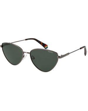 Polaroid Grey Metal Sunglasses - Multicolour