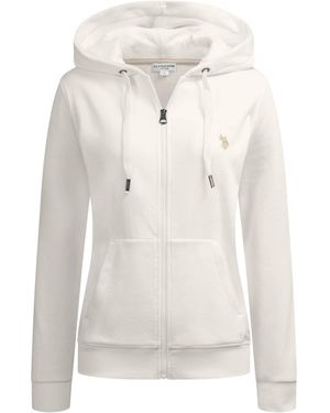 U.S. POLO ASSN. Sweatjack Usrubyy Van Katoen-Polyester Mix - Wit