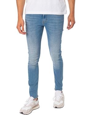 Jack & Jones Liam Original 770 Skinny Fit-Jeans - Blauw