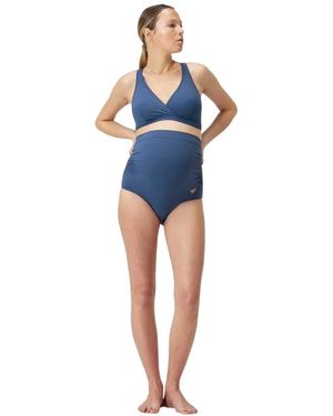 Speedo Mathi Wai Zwangerschapsbikiniset Met Hoge Taille - Blauw
