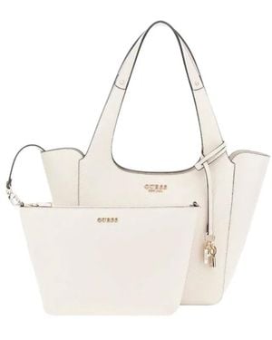 Guess Dameshandtassen Anadela Satch - Wit