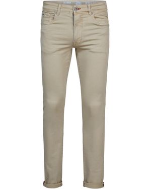 Petrol Industries Seaham Coloured Slim Fit Jeans - Bruin - Grijs