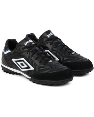 Umbro Speciali Eternal Team Nt Grain Leather Astro Turf Trainers /Royal) - Black