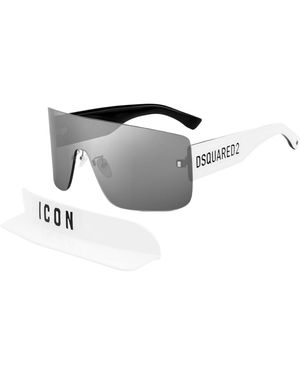 DSquared² Icon 0001/S Vk6 Zonnebril - Zwart