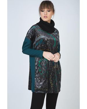 Conquista Lange Coltrui Met Print - Meerkleurig