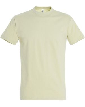 Sol's Imperial Heavyweight Short Sleeve T-Shirt Sage) - Yellow