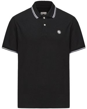 Pretty Green Barton Korte Mouwen Polo Shirt - Zwart