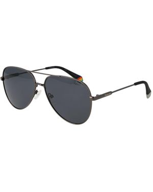 Polaroid Metal Sunglasses - Black