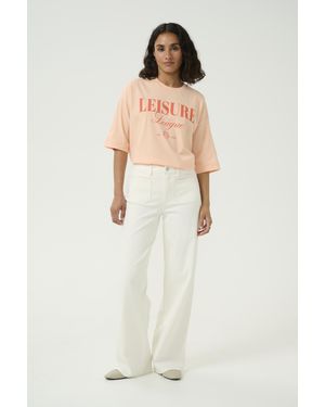 Kaffe Jeans Regular Fit - Wit