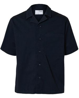 SELECTED Shirt - Blauw