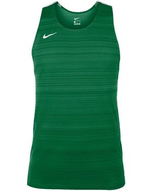 Nike Swoosh-Shirt Met Ronde Hals En Zonder Mouwen (Dennengroen)