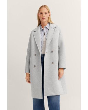 Bugatti Damen Jas Met Reverskraag - Grijs