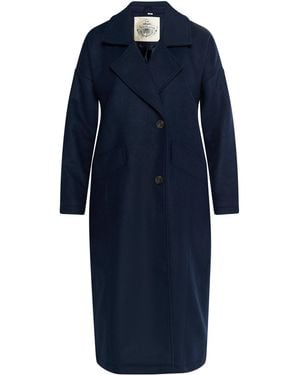 Dreimaster Overgangsjas Van Wolmix Dames Donker Marine - Blauw
