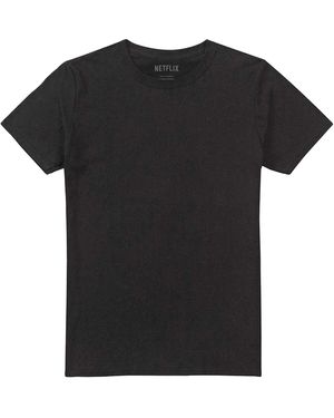 K-Pop Demon Hunters Adult Huntr/X Group Shot Back Print T-Shirt - Black