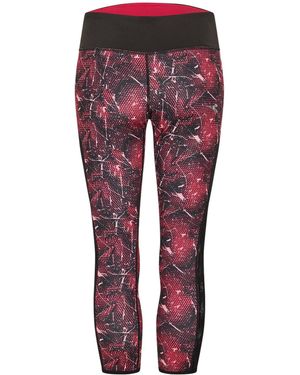 Diadora Omkeerbare Legging Voor - Rood