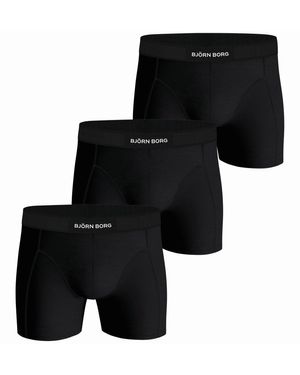 Björn Borg Björn Borg Onderbroeken 3-pack Boxers Zwart