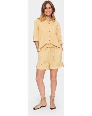Saint Tropez Short Regular Fit Croissant Beige - Naturel