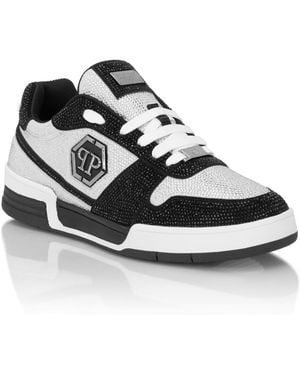 Philipp Plein Lage Sneakers - Zwart