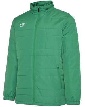 Umbro Club Essential Bench Jacket - Green