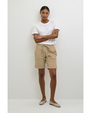 Kaffe Short Kanaya Short Regular Fit - Naturel