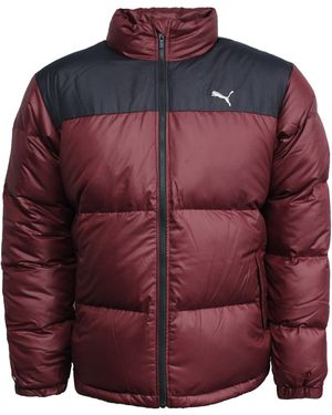 PUMA Japan Plum Puffer Coat - Red