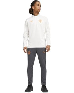 PUMA Manchester City Fc-Trainingsshirt Voor - Wit