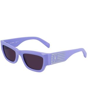 KARL LAGERFELD Injected Sunglasses - Blue