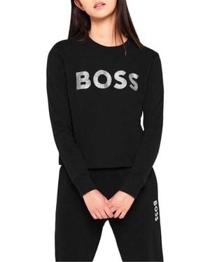 BOSS Logo Sweatshirt - Zwart