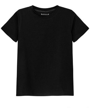 Basiclo Crew-Neck Premium T-Shirt - Zwart