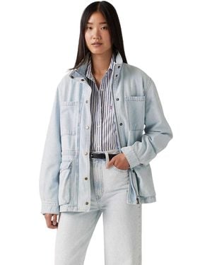 Levi's Karlie-Spijkerjas Voor (Denim) - Blauw