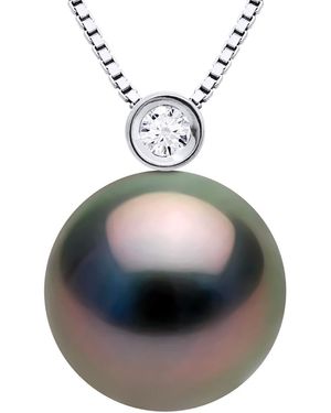 Ateliers Saint Germain Necklace Jewellery Prestige Diamond 0.03 Cts - Black