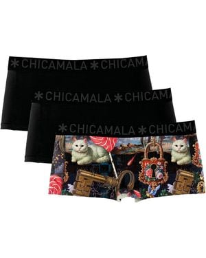 MUCHACHOMALO Chicamala Boxershort - Zwart