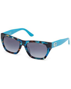 Guess Blue Acetate Sunglasses