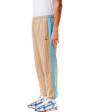 Lacoste Monogram Trainingsbroek (Croissant) - Blauw