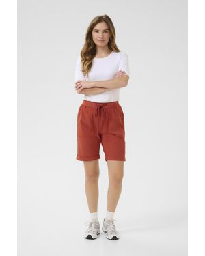 Kaffe Short Regular Fit - Rood