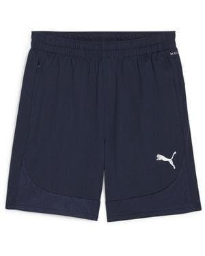 PUMA Voetbalshorts Voor – Teamfinal (Marine Zilver) - Blauw