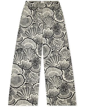 Schiesser Vrouwen Pyjama Broek Mix Relax - Grijs