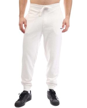 HUGO Dayote232 Katoenen Tracksuit Broek (Natuurlijk) - Wit