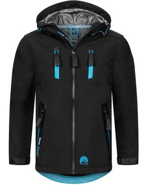 Arctic Seven Softshell Jas As-306 – Outdoor Functiejas, Waterafstotend, Winddicht - Zwart