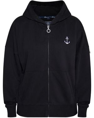 Dreimaster Jas Met Capuchon - Blauw
