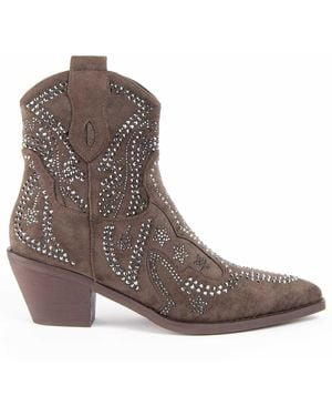 Montevita Ankle Boot Botirey11 - Brown