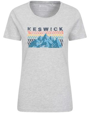 Mountain Warehouse Keswick Berg T-Shirt - Wit